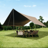 Тент NATUREHIKE CLOUD SKIES TARP LITE CNK2350WS015 150D, 680*575 см для кемпинга, светло-коричневый 6977465866417